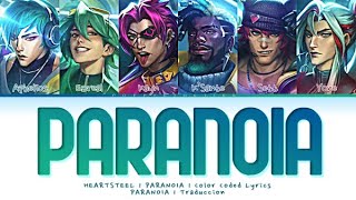 HEARTSTEEL – PARANOIA ft. BAEKHYUN, tobi lou, ØZI & Cal Scruby (Traducción + Color Coded Lyrics)