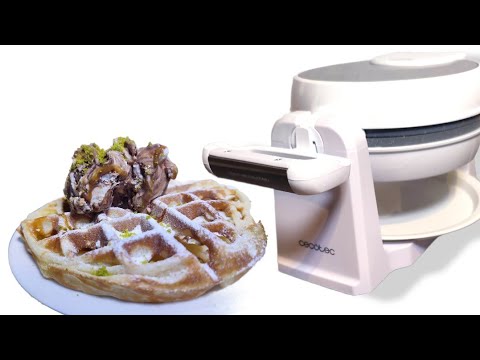 Cecotec Waffle Maker Fun Gofrestone 4inox Silver