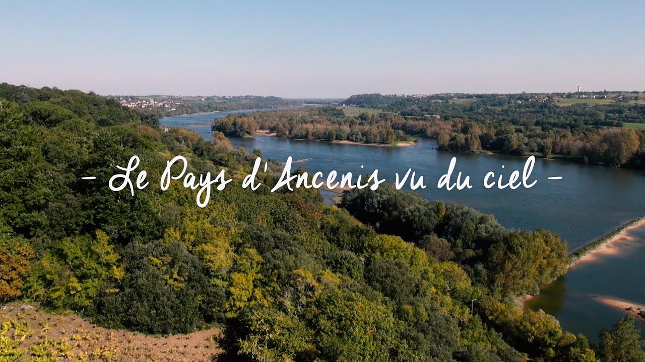 Le Pays d'Ancenis vu du ciel