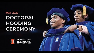 Doctoral Hooding Ceremony, May 13, 2022
