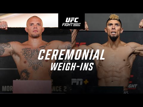 UFC Charlotte: Ceremonial Weigh-In