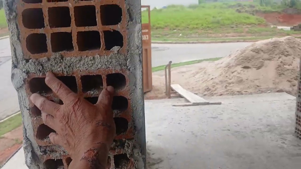 Rebocando poço de elevador