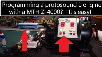 MTH Transformer Z4000 programming feature for Protosound 1 engines