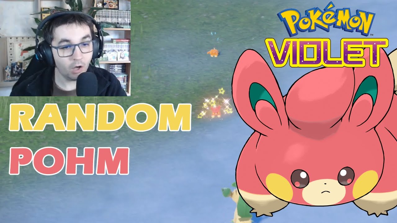 SHINY REACTION - Random Pohm shiny en live (Pokémon Violet)