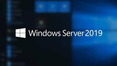 Windows Server 2019 | Installation