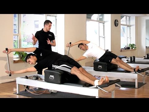 Rutina de ejercicios pilates reformer
