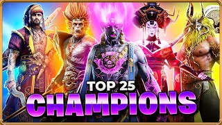 TOP 25 Live Arena Champions Ranked From 25 To 1 Ft. @bigpoppadrockrsl   Raid: Shadow Legends screenshot 3