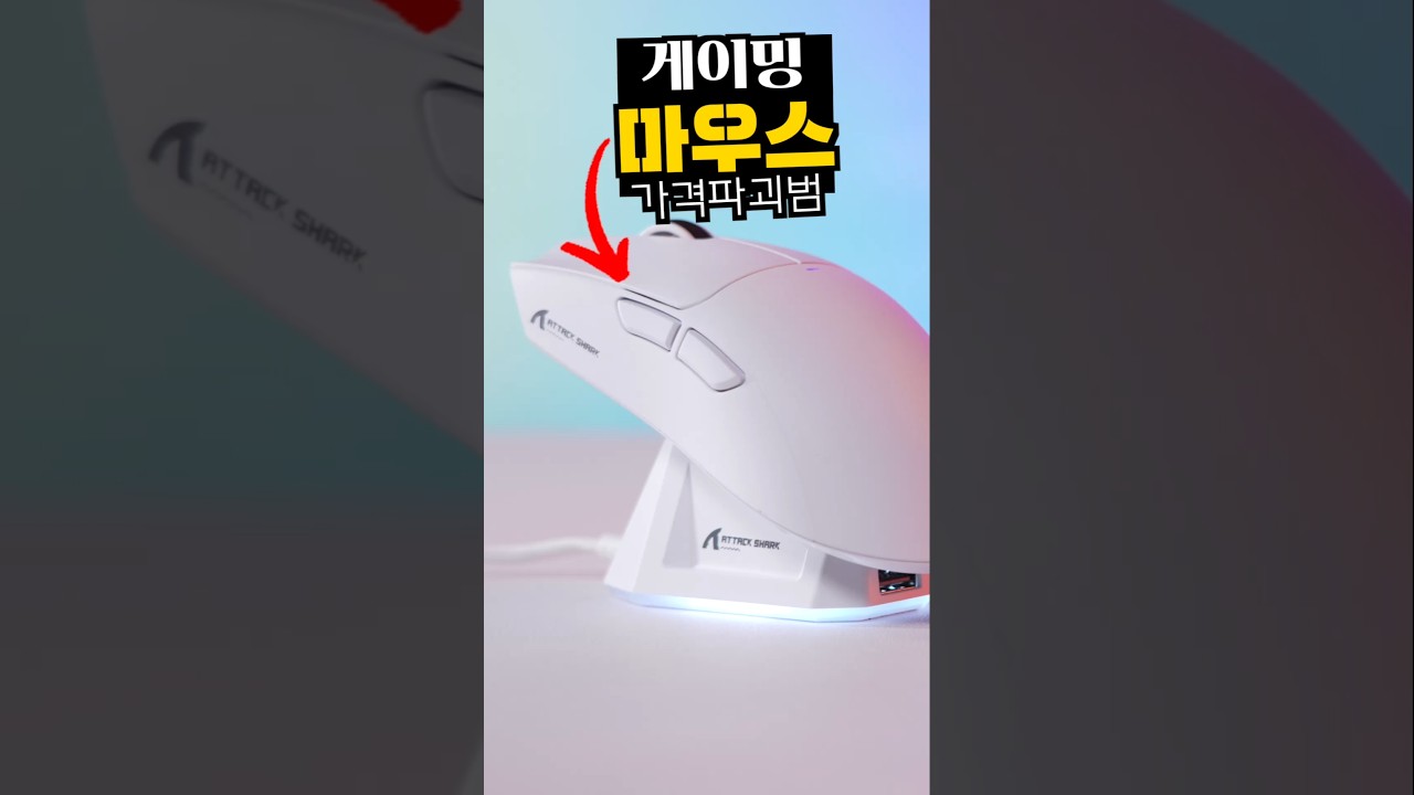 게이밍 마우스 가격파괴범 잡았다! 2만원대 이러면 반칙이지! ㅋㅋㅋ