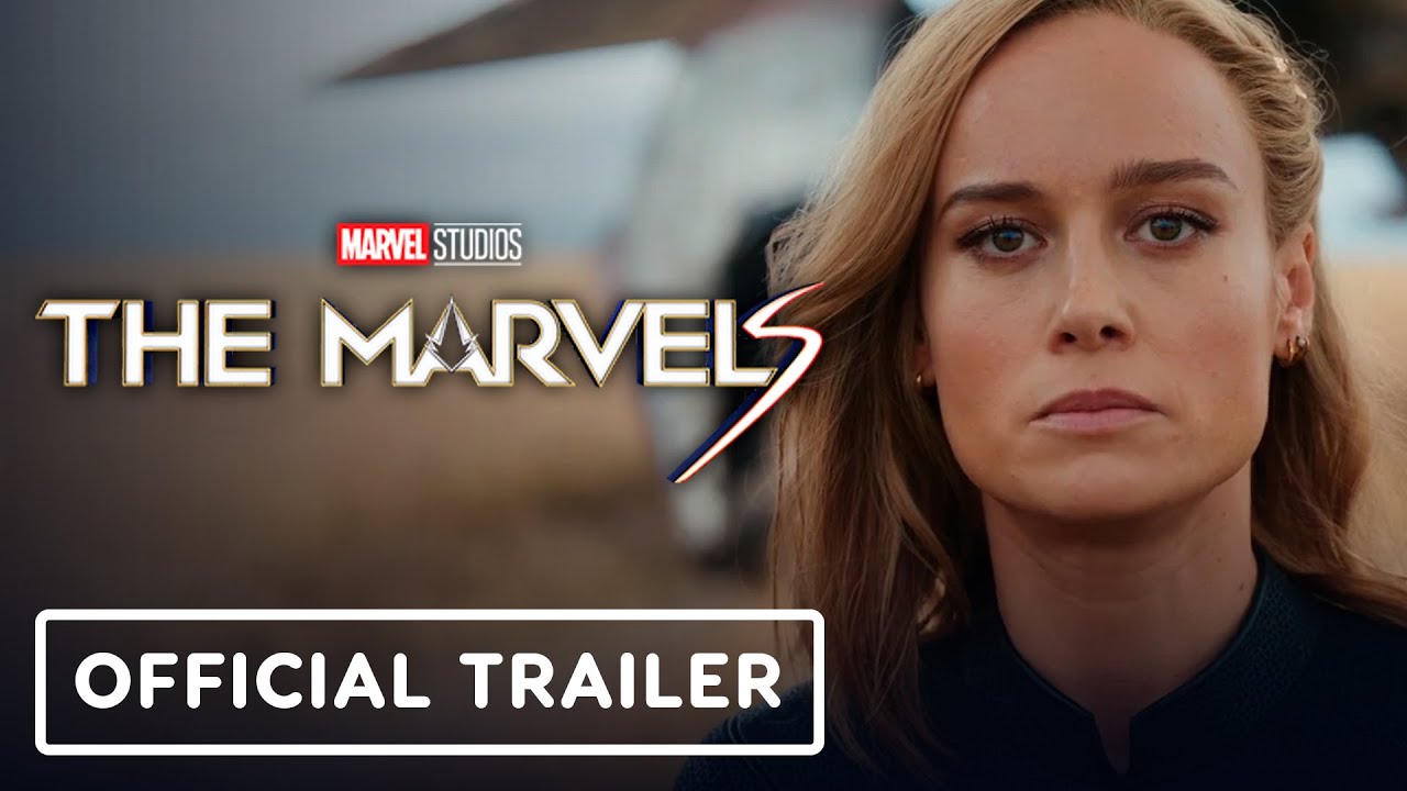 The Marvels - Official Trailer (2023) Brie Larson, Teyonah Parris, Iman  Vellani 