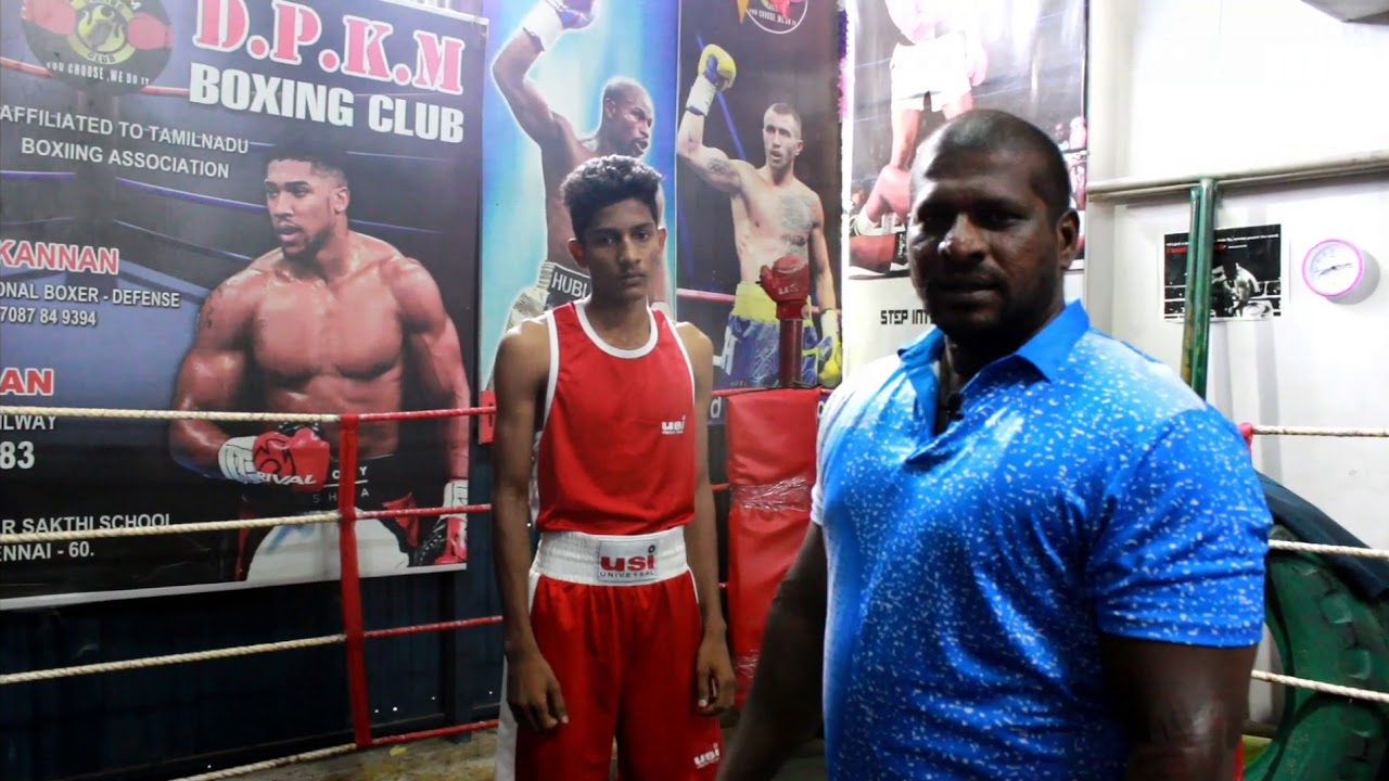 # Enaiyathal Inaivom # Interview with Boxing Coach Mr D Manikandan.