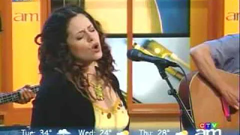 Kathryn Rose sings One Person on Canada AM