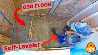 DIY Self Leveling Compound over OSB Floors - Complete Guide to Self Level your Floors Like a Pro by DIYTyler 49,054 views 1 year ago 10 minutes, 12 seconds