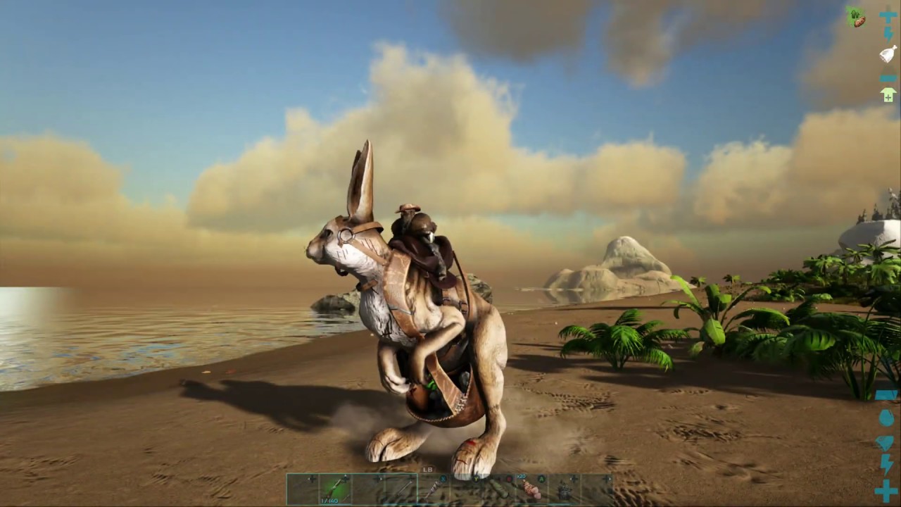 Found Easter Bunny costume for Procoptodon [Ark] 2019 YouTube