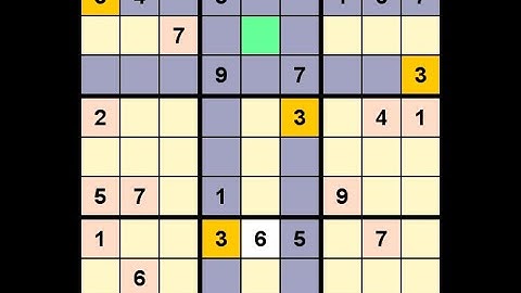 How to Solve Washington Times Sudoku Difficult August 6, 2022