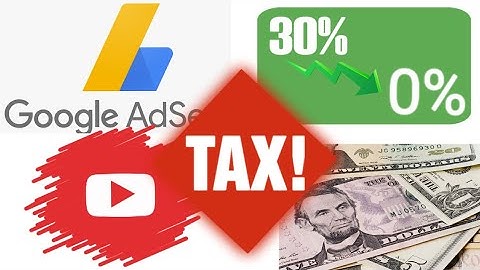 How to submit TAX information in Google AdSense for YouTube | Step by step guide US TAX info form