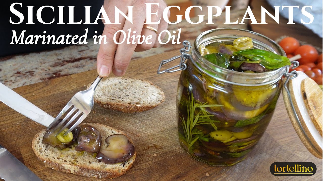 Marinated Eggplants in Olive Oil – A Sicilian Recipe from My Sicilian Mum