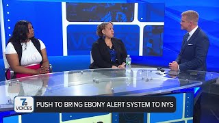 'Our children's lives are at stake': The push to bring 'Ebony Alert' system to New York State by WKBW TV | Buffalo, NY 81 views 6 hours ago 4 minutes, 36 seconds