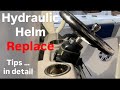 Seastar Hydraulic Steering Helm Replace