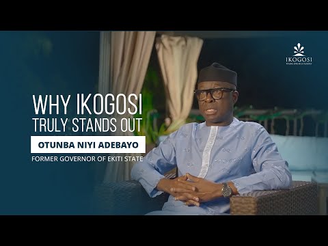 Otunba Niyi Adebayo, former Governor of Ekiti State, Testimonial Video