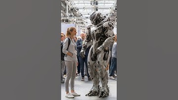 Mechanical exoskeleton equipment demonstration #humanoid #robot #nextgenai#exoskeleton#future #model