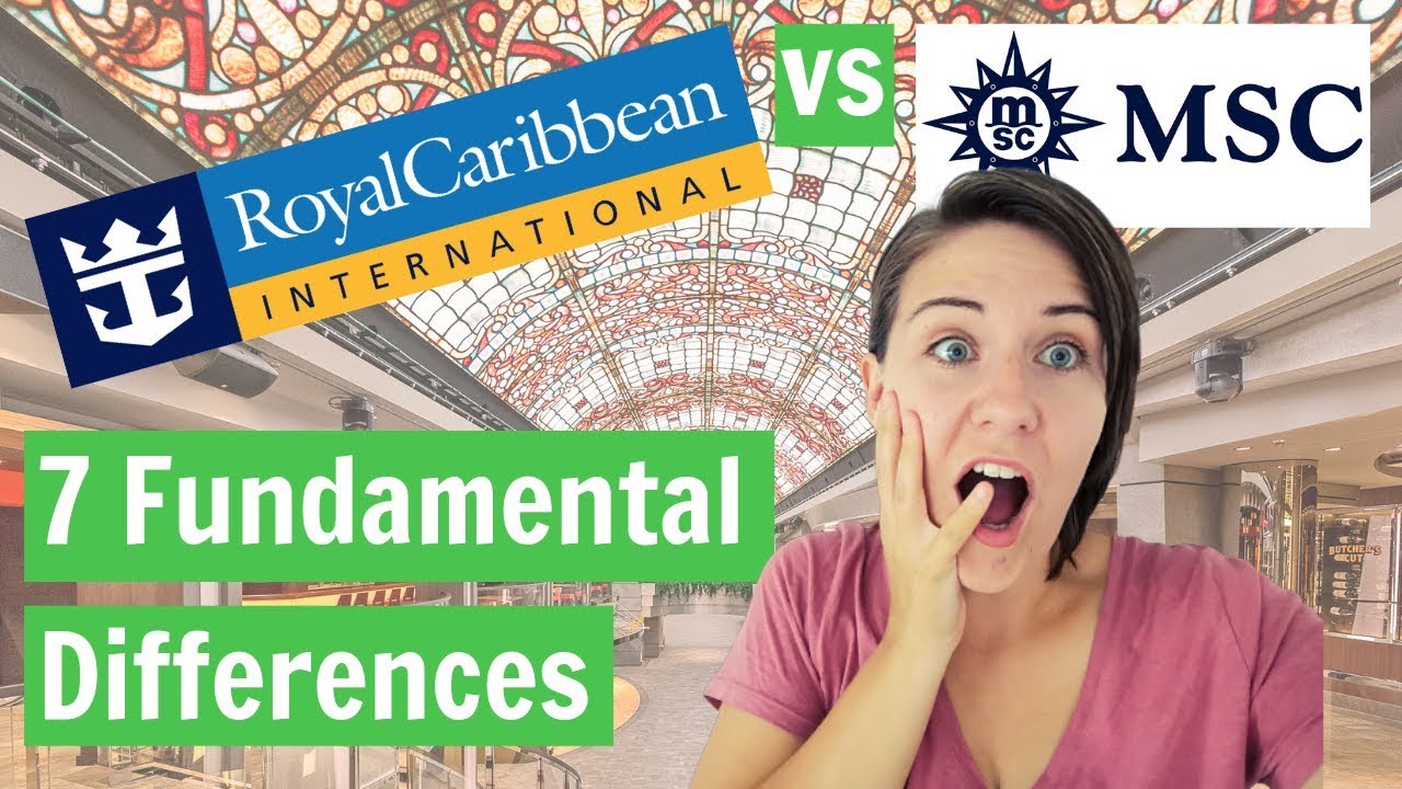 ⁣Royal Caribbean vs MSC: 7 Fundamental Differences