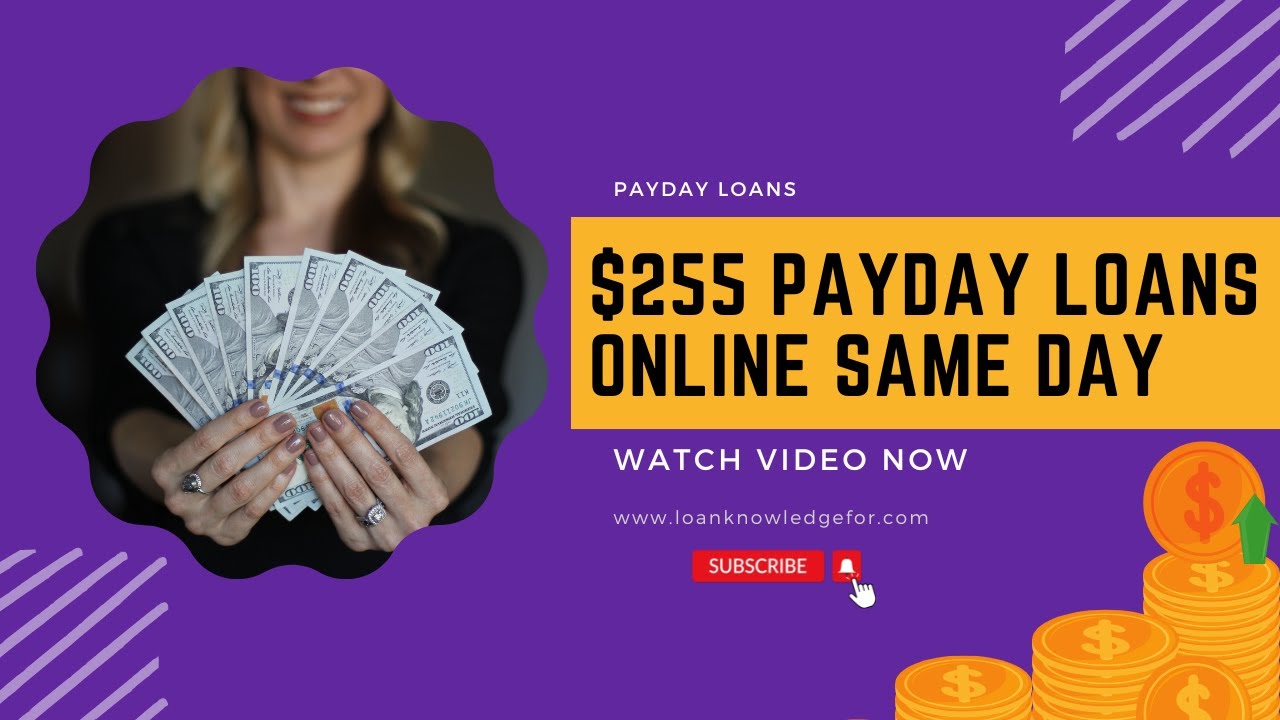 Same Day Payday Loans Wichita Ks $255 Payday Loans Online Same Day - YouTube