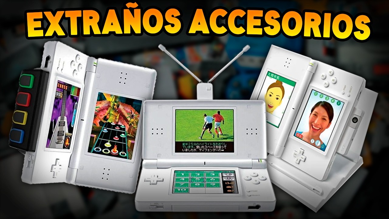 Los ACCESORIOS MAS EXTRAÑOS de Nintendo DS