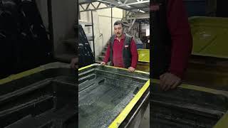 طريقة اخراج القطعة من القالب ..فيبر جلاسflber glass