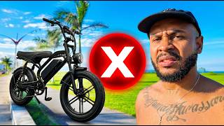 O LADO RUIM DA BIKE ELÉTRICA!