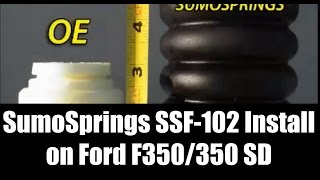 Ford F250 / 350SD SumoSprings SSF102 Installation for Ford F250 / 350SD by sdtrucksprings 18,904 views 9 years ago 4 minutes, 29 seconds