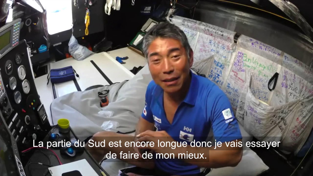 J16 : Le passage de l'équateur au Saké pour Kojiro Shiraishi ! / Vendée Globe