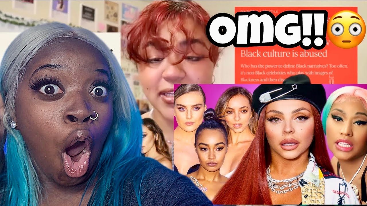little mix, blackfishing, and the girl group hardship REACTION!!