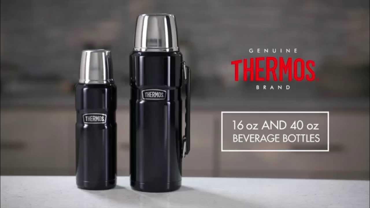 40oz and 16oz Compact Vacuum Insulated Stainless King Bottles