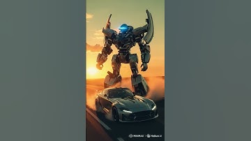 TRANSFORMERS Meets Supercar! 🤖+🏎️=🤯 AI Creates Unbelievable Hybrid! 🔥 #Shorts #Transformers #Cars