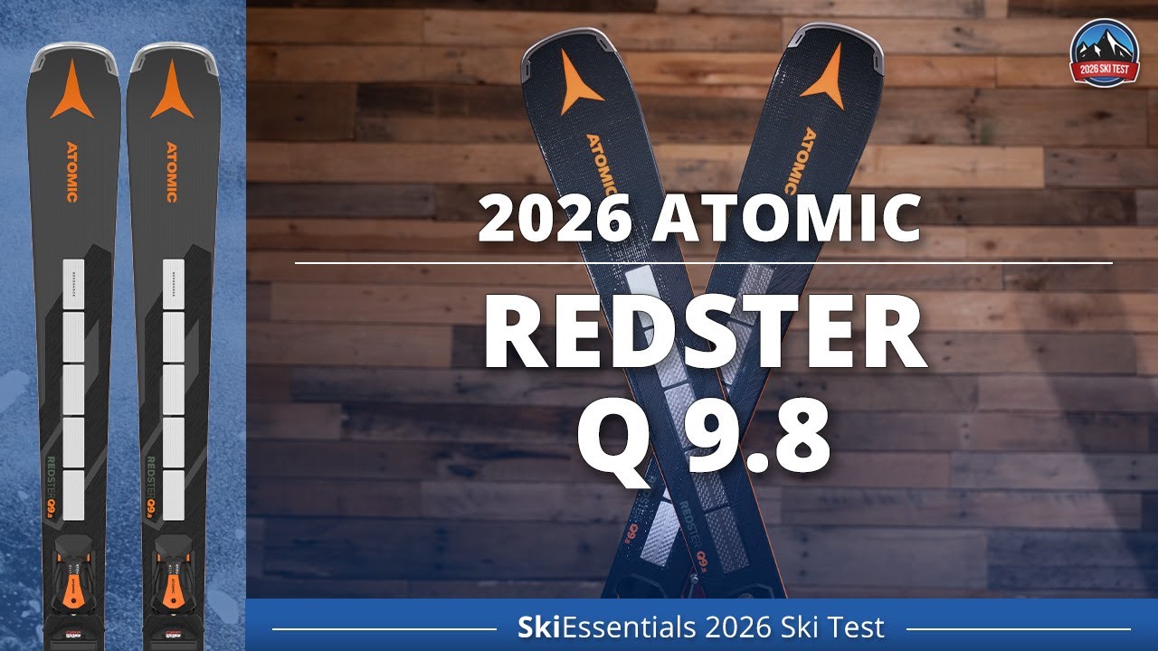 2026 Atomic Redster Q9.8 Revoshock S Skis W/ I 12 GW Bindings