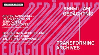 Arnold Dreyblatt: Archive Carousel + Thomas Heise: Distant Relatives | Artist Talk + Film Screening