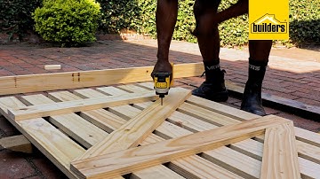 Through the Timber Portal: A DIY Garden Gate