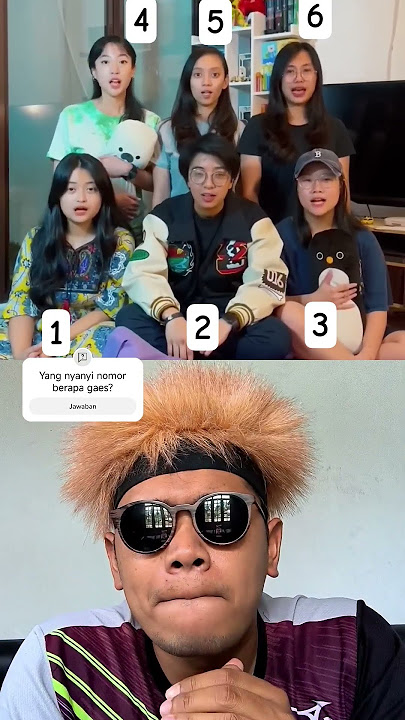 Yang nyanyi nomor berapa gaes?kalau aku nomor 3 #shorts