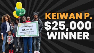 PCH Winner: Keiwan P. of GA Won $25,000!