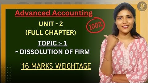 GEAVANCEERDE BOEKHOUDING || EENHEID 2 || ONTBINDING VAN HET BEDRIJF || SEM-3 || O.U || 💯 PASS@shi...