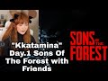 MikiKeiVod &quot;Kkatamina&quot; Day.1 Sons Of The Forest with Friends ^_^