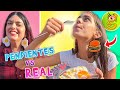 PENDIENTES vs COMIDA REAL