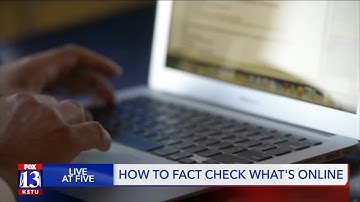 How to fact-check online information and news
