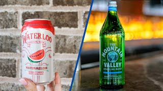 Sparkling Water vs. Carbonated Water | A Taste Test Comparison New Research Shows Difference In Flat Vs Sparkling Water