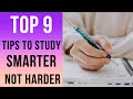 How To Study Smarter, Not Harder? (Top 9 Best Tips, Tricks &amp; Hacks To Study Effectively and Smartly)