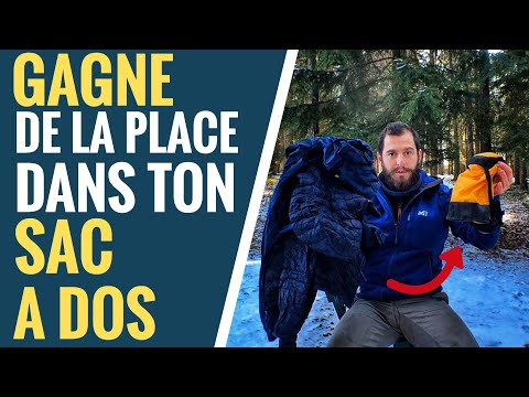 GAGNER de la place dans votre SAC À DOS grâce au SAC DE COMPRESSION Sea To Summit