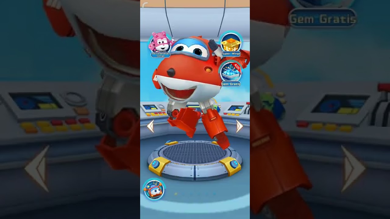 Geam super wings jet berlari sangat seruuuu!!!! YouTube