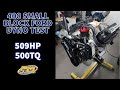 Dylan&#39;s 408ci Small Block Ford Dyno Test for his &#39;61 Ford Truck @ Prestige Motorsports - 509HP 504TQ