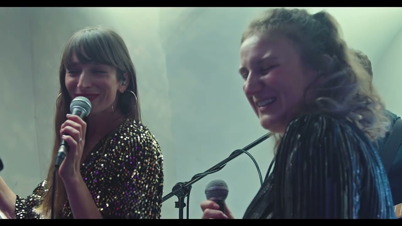 The Cheers performing live