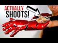 Real iron man missile launcher that shoots diy